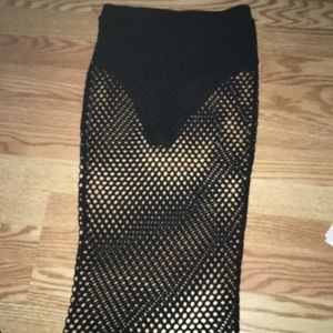 Mesh forever 21 skirt
